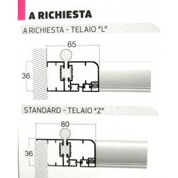 Zanzariera a battente studiata per verande, e porte finestre con rete in alluminio resistente al vento. zanzartappvitullo